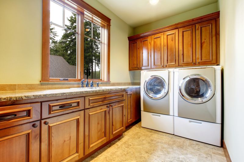 Laundry Cabinet Installation